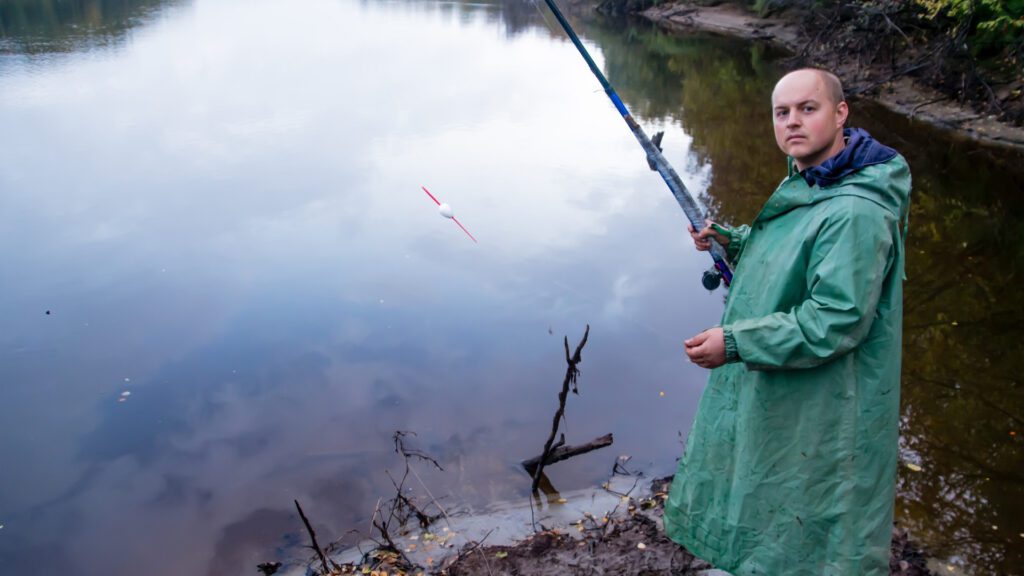 Pros and cons of fishing after rain.