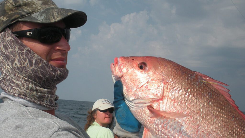 Caught a tagged fish.